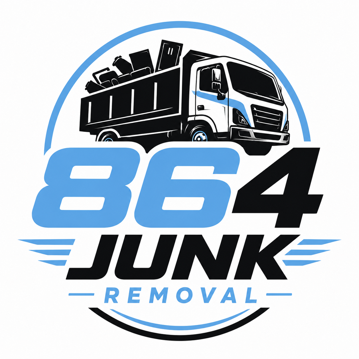 864 Junk Removal logo